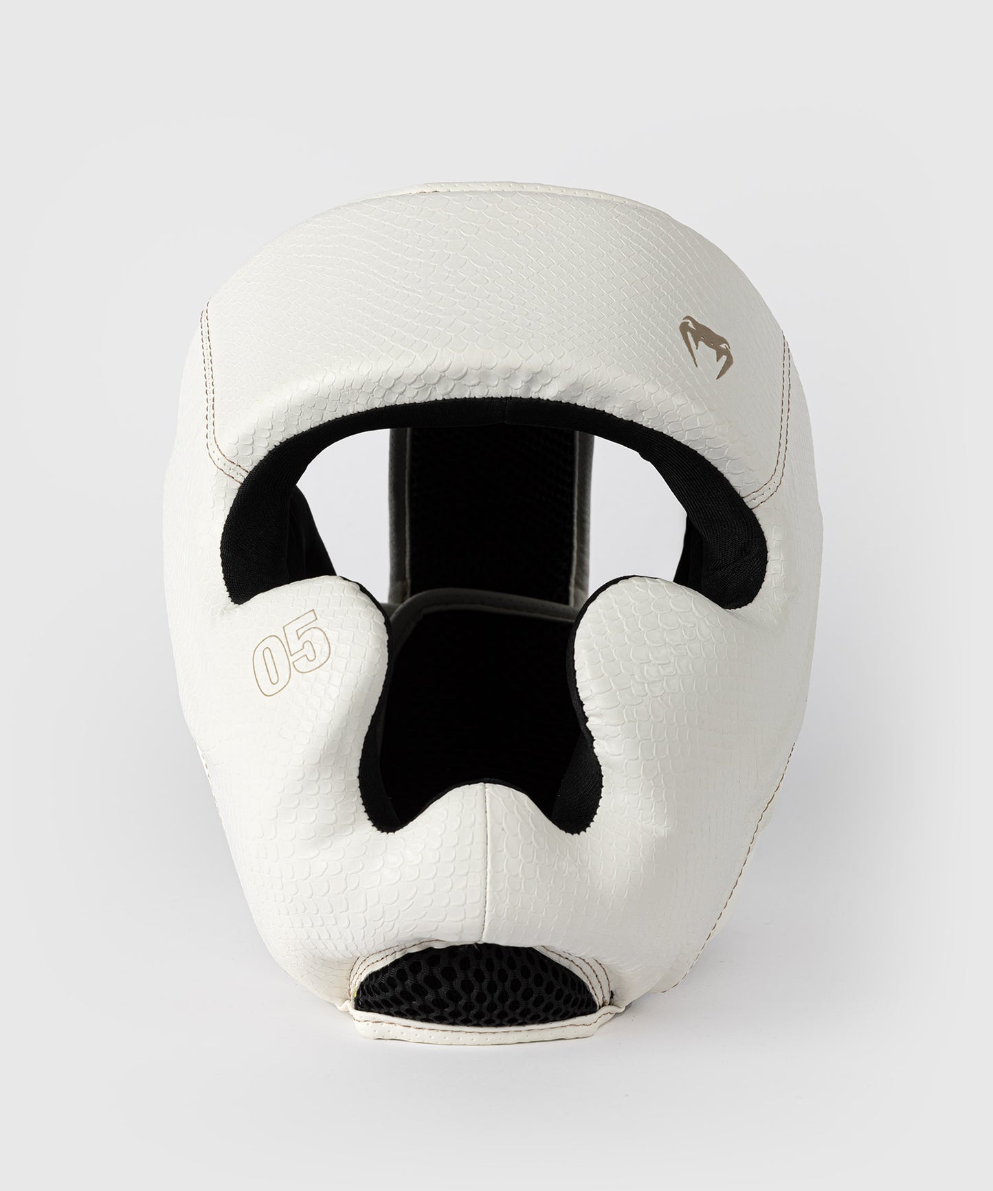 Venum Impact Evo Scales Headgear - Ivory