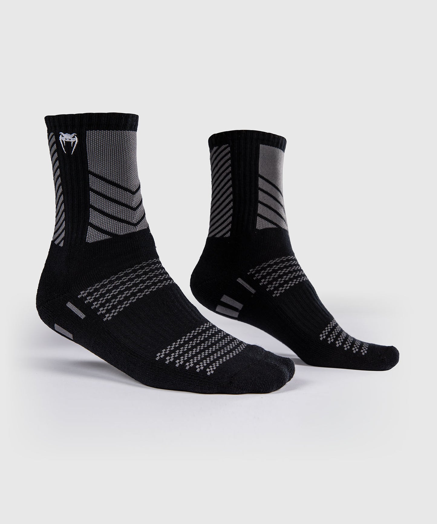 Venum Vector Crew Socks - Black/Grey
