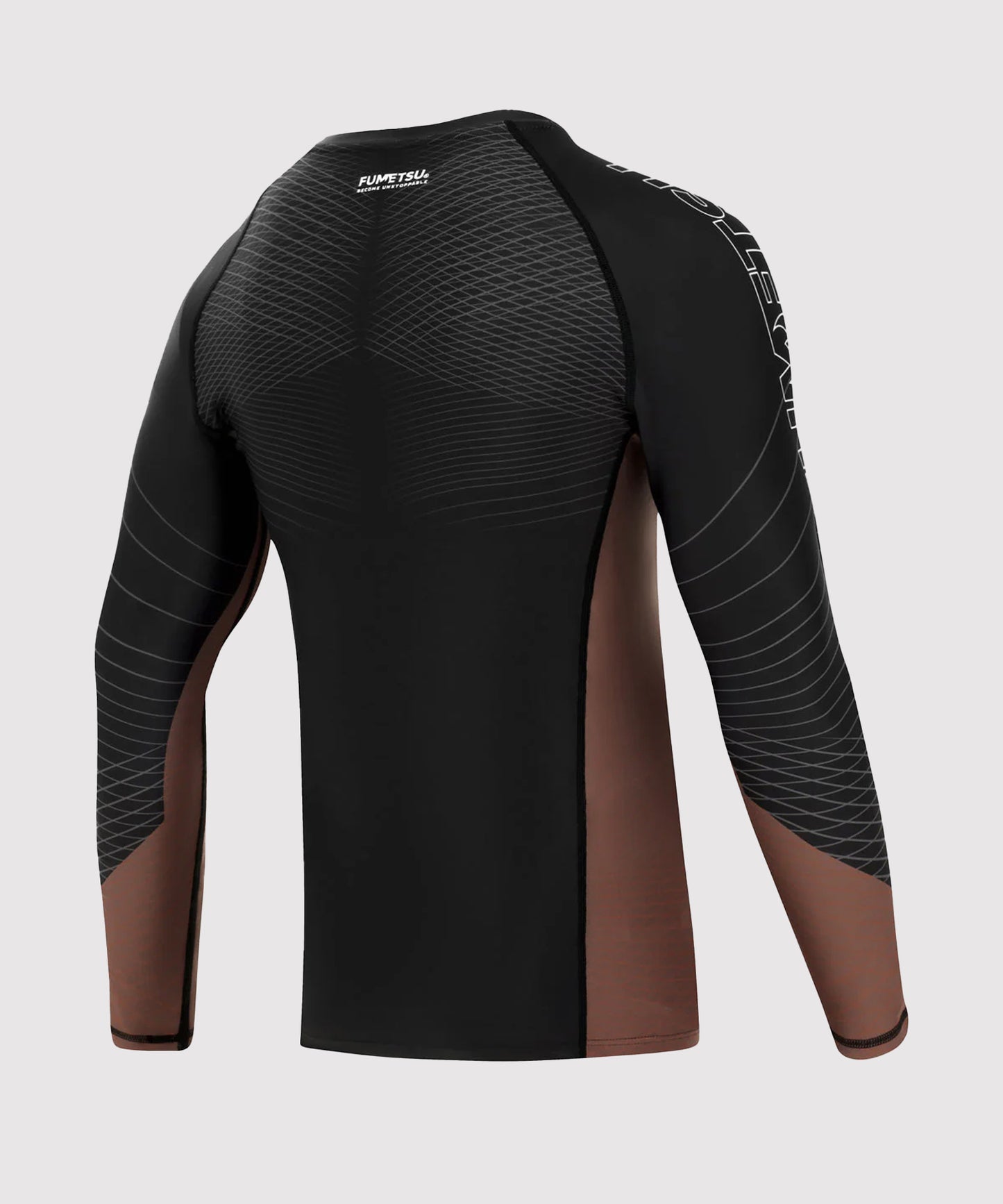 Rashguard À Manches Longues Fumetsu Competitor Mk2 - Noir/Marron