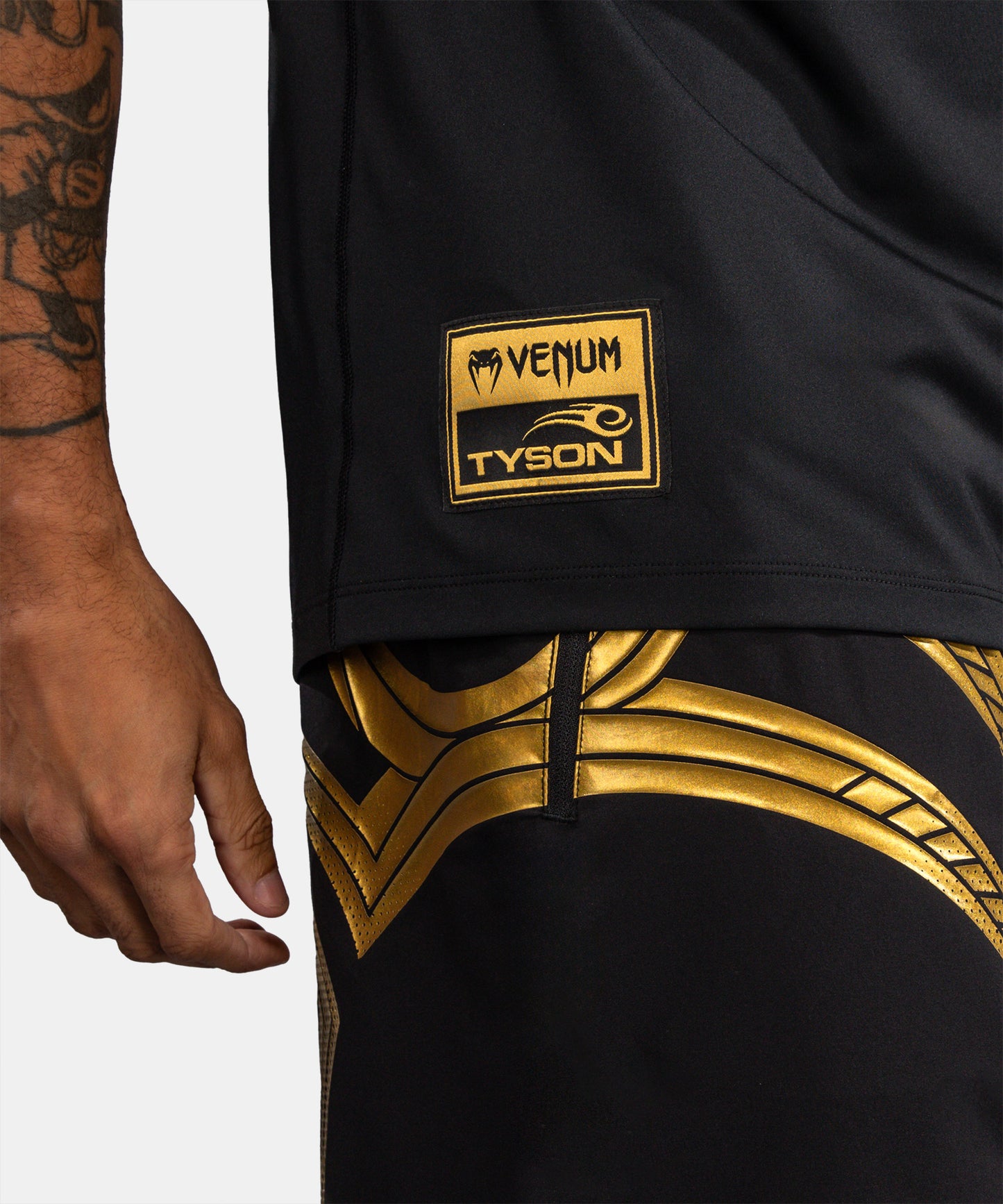 T-shirt Dry Tech Venum x Mike Tyson Tiger - Noir/Or