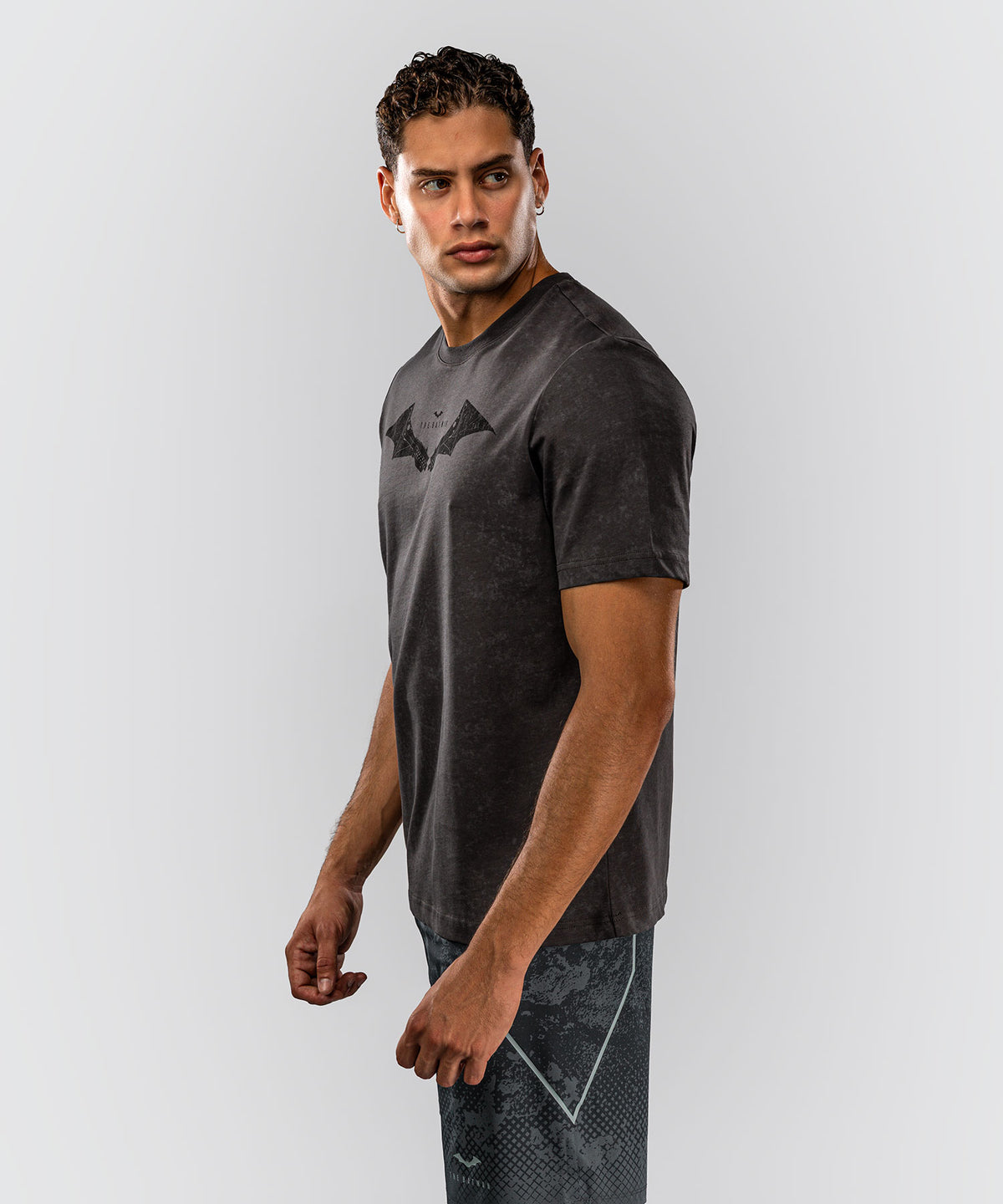 Venum x Batman Camiseta de algodón - Gris/Negro/Rojo