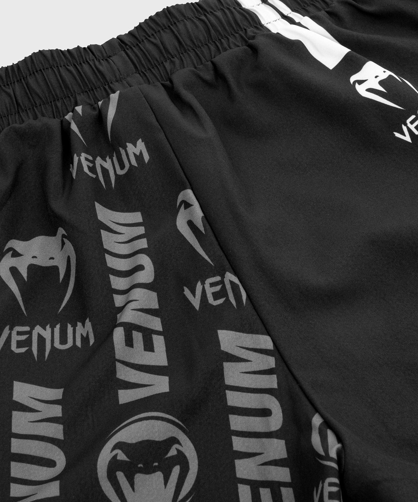 Venum Logos Sport Shorts - Black/White