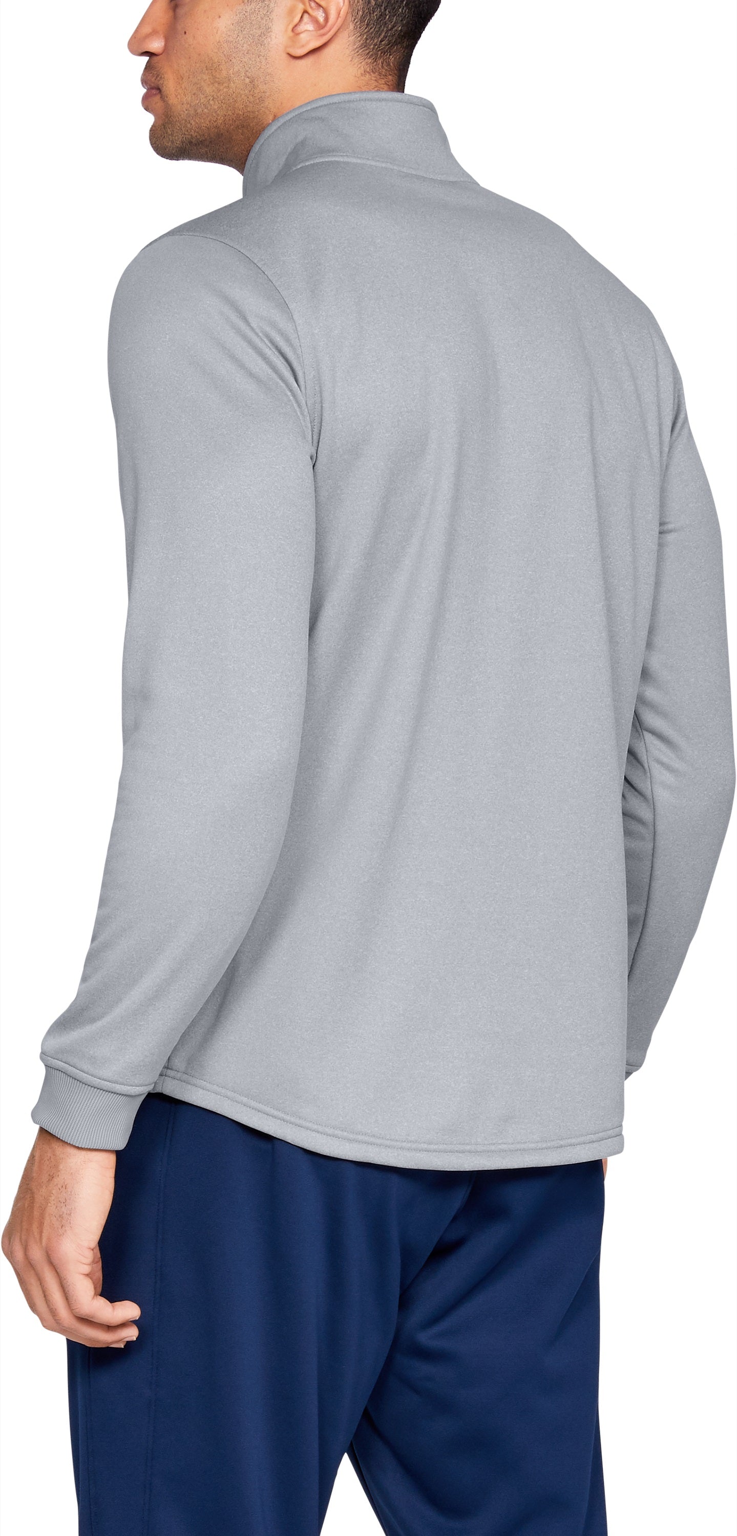 Under Armour Fleece Maillot de Manga Larga – Gris