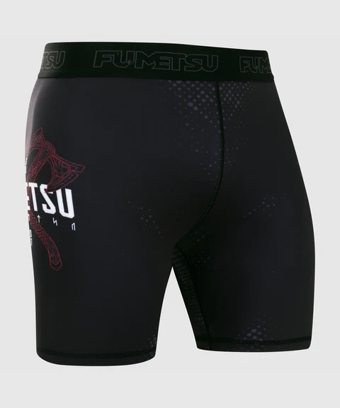 Fumetsu Berserker Vale Tudo Fightshorts - Schwarz/Rot