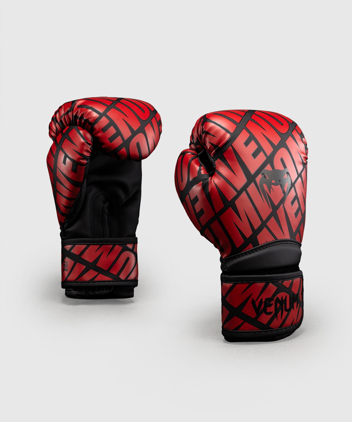 Venum Contender 1.5 XT 3D Guantes de Boxeo para Niño - Negro/Rojo