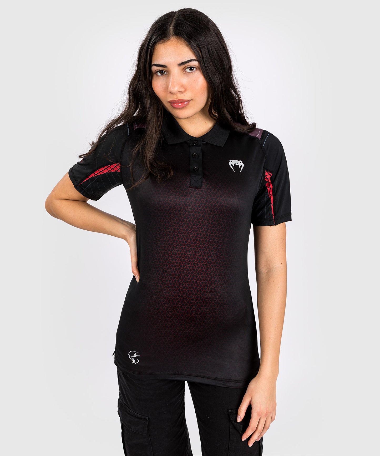 Venum x Dodge Banshee Polo Dry Tech da donna - Nero
