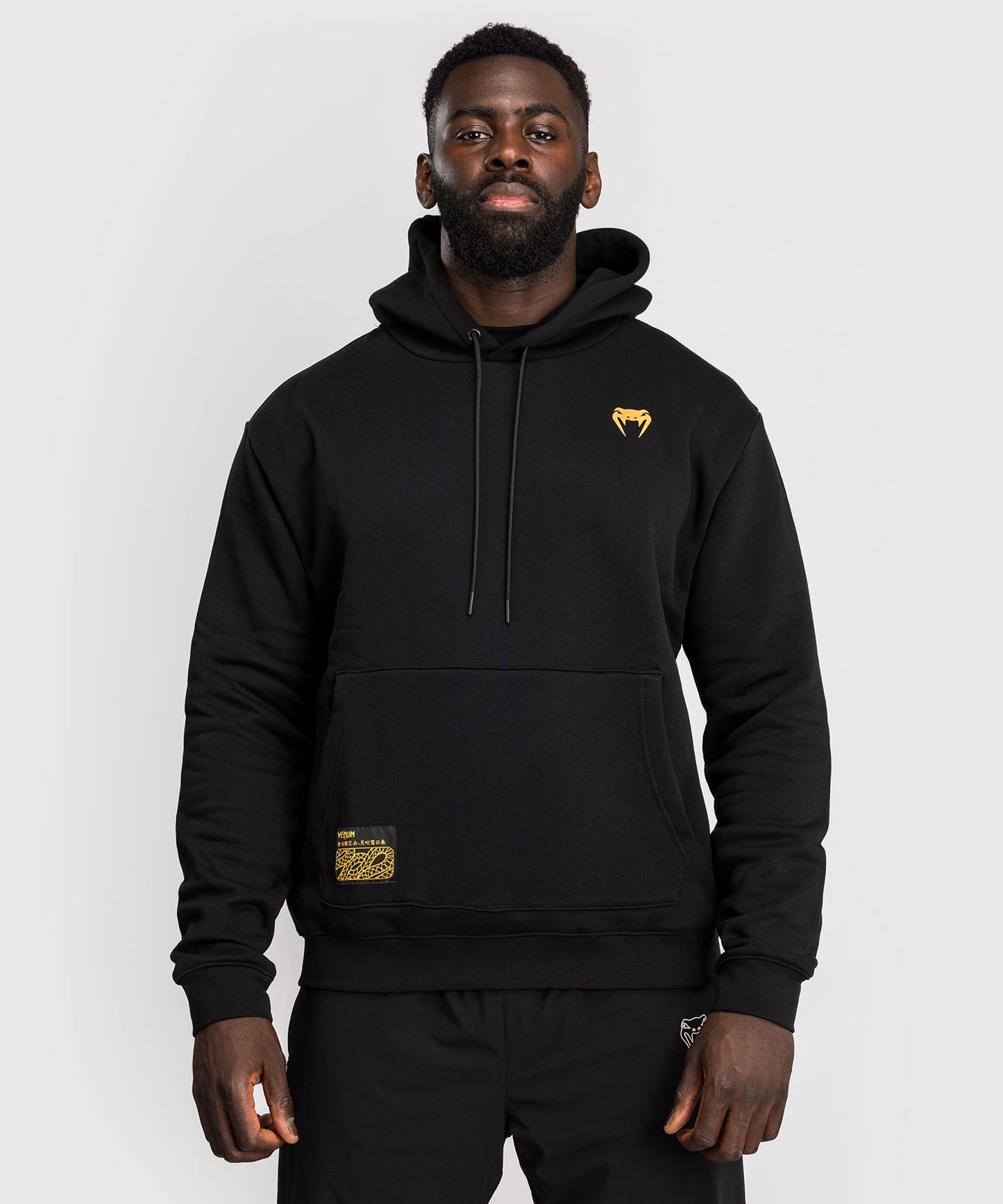 Sweat à Capuche Venum Serpenti – Noir/Argent/Or