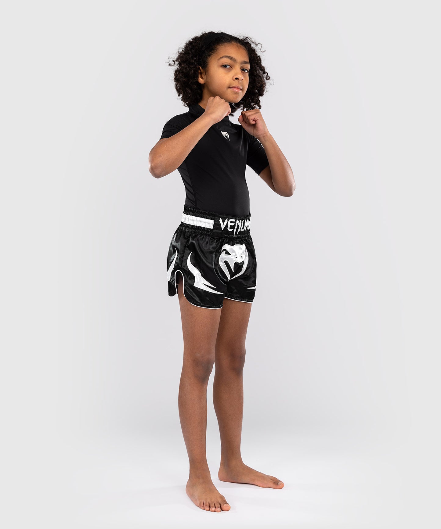 Venum Inferno Pantalones de Thai para Niños - Negro