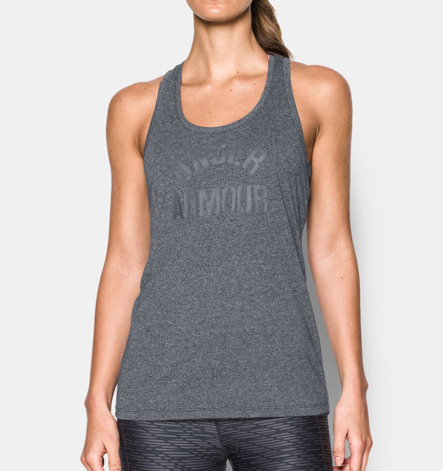 Under Armour Threadborne Tanktop Damen – Grau Meliert