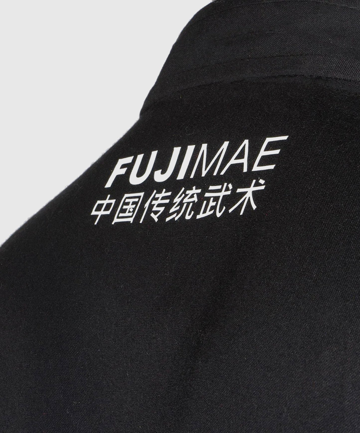 Fujimae Qing Tai-Chi Anzug - Schwarz