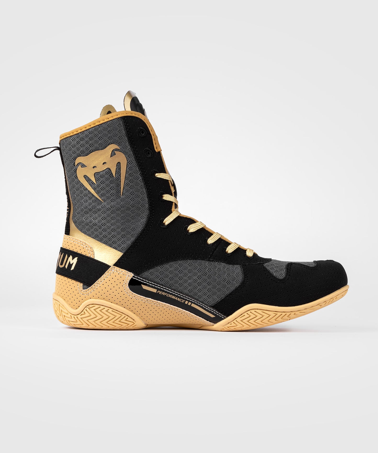 Venum Elite Zapatillas de Boxeo - Negro/Beige