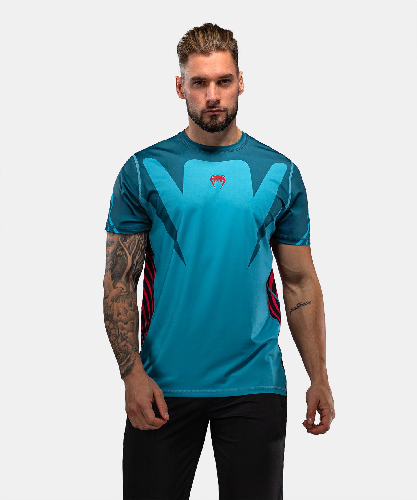 Venum Attack 90 Maglietta Dry Tech – Turchese/Rosso