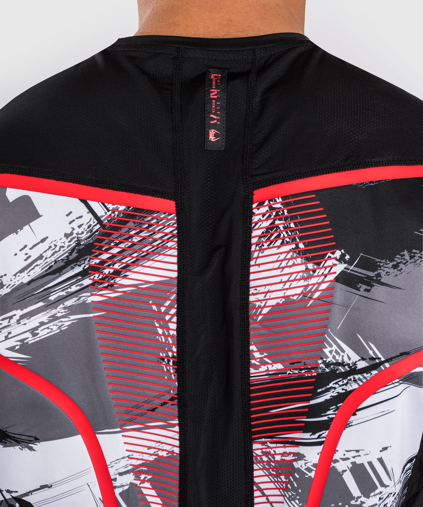 T-shirt Dry-Tech Venum Electron 3.0 - Gris/Rouge