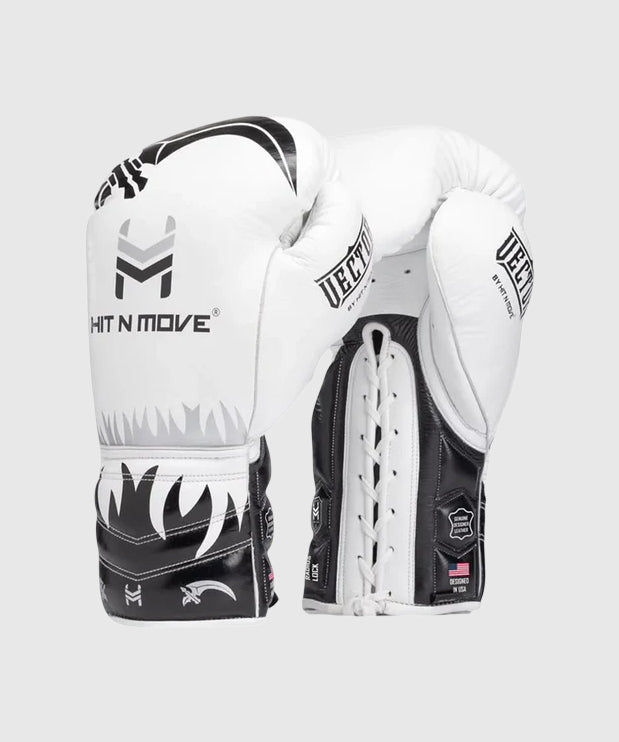 Gants de Boxe Avec Lacets Hit N Move Vector™ Limited Edition Blades - Blanc