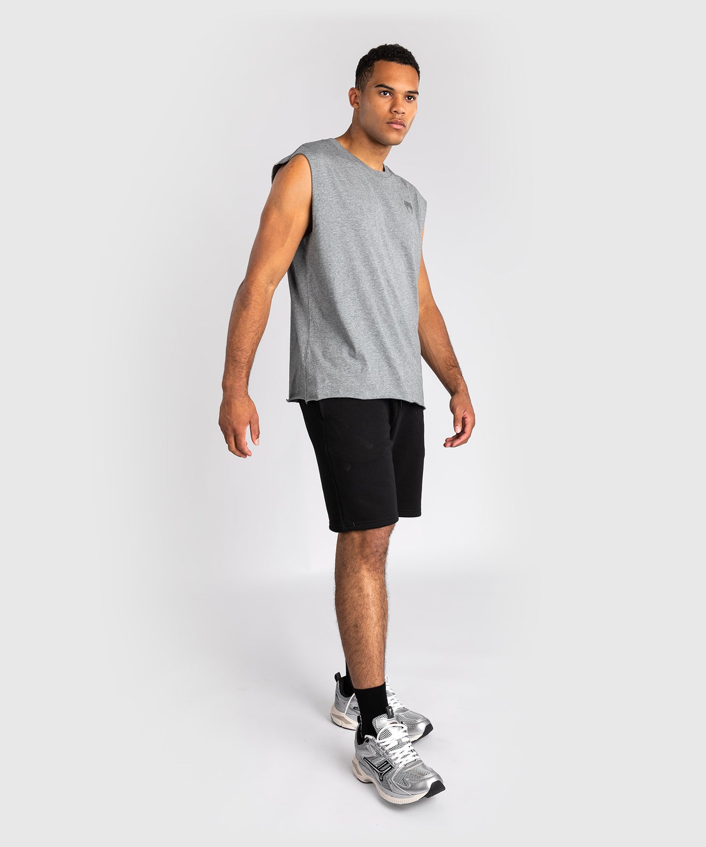 Venum Divide Camiseta Sin Mangas - Gris Jaspeado