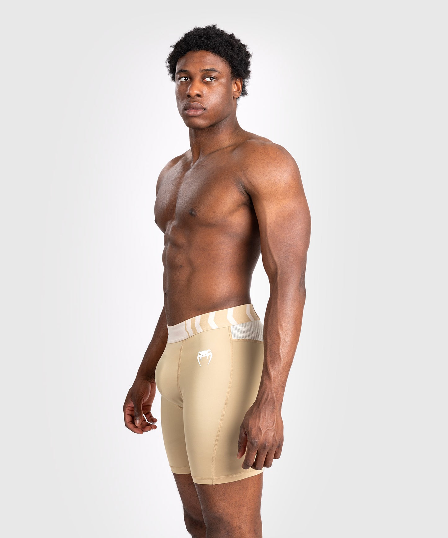 Short de compression pour Hommes Venum Tempest - Beige/Sable