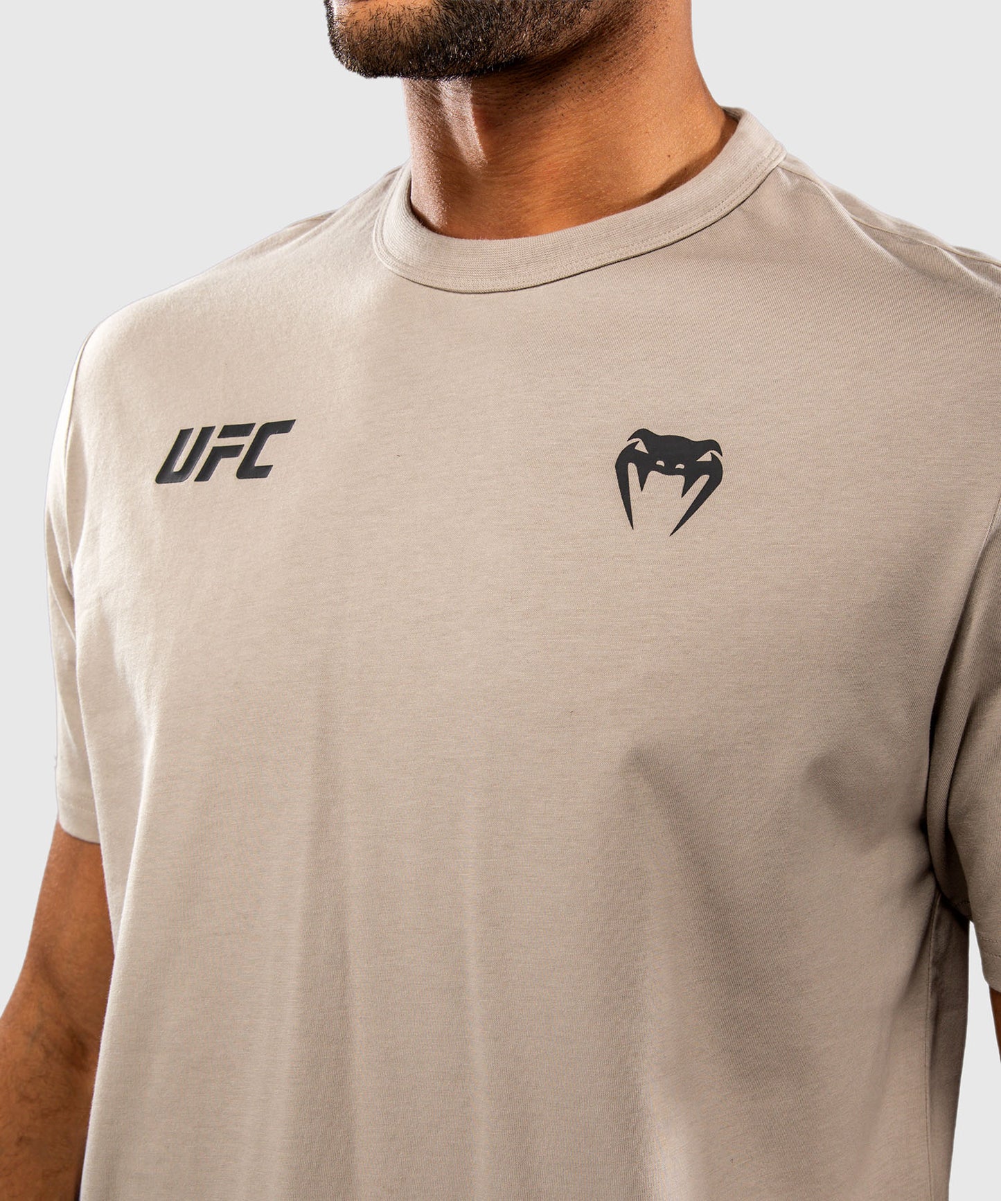 Venum UFC Unity by Venum Authentic Fight Week Men's Short Sleeve T-Shirt - Sand