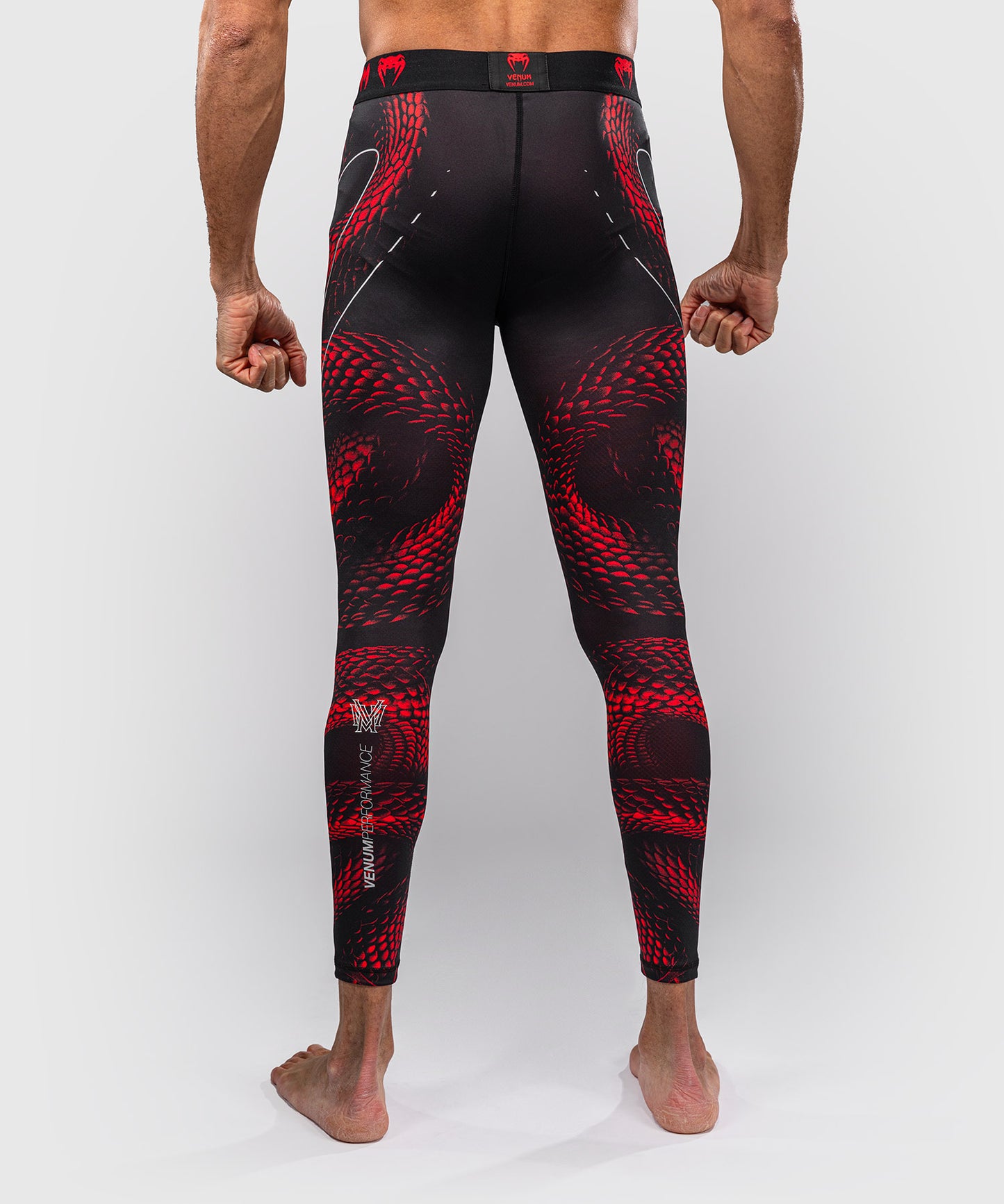 Venum Matupa Spats - Nero/Rosso/Argento