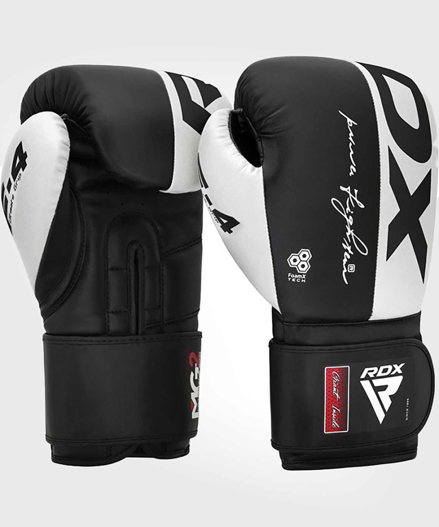 RDX F4 Boxhandschuhe - Weiß/Schwarz