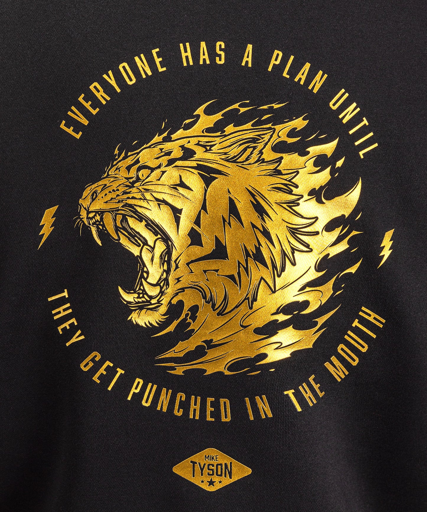 Venum x Mike Tyson Tiger Hoodie - Black/Gold