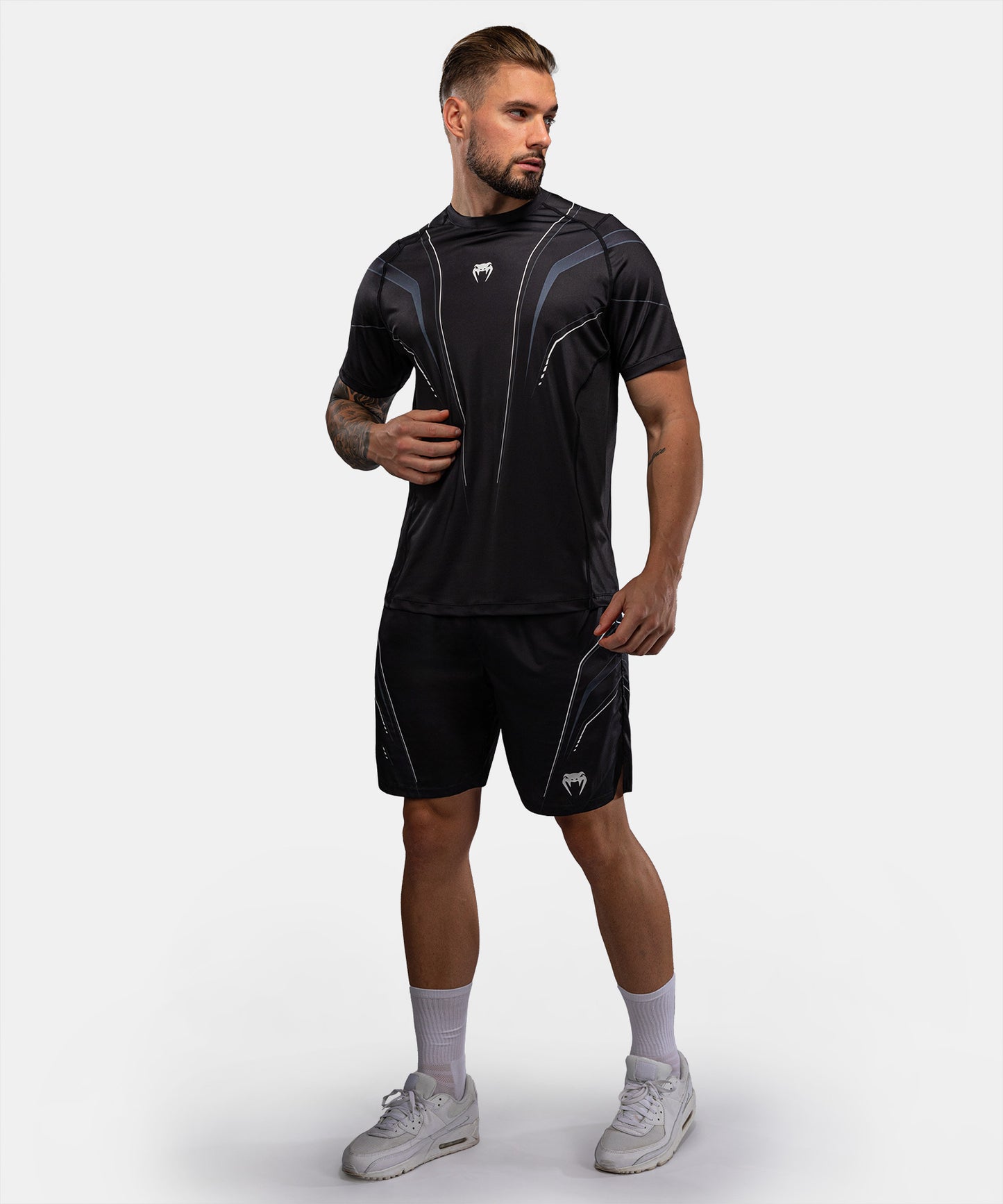 T-shirt Dry Tech Venum Streamline – Noir/Blanc