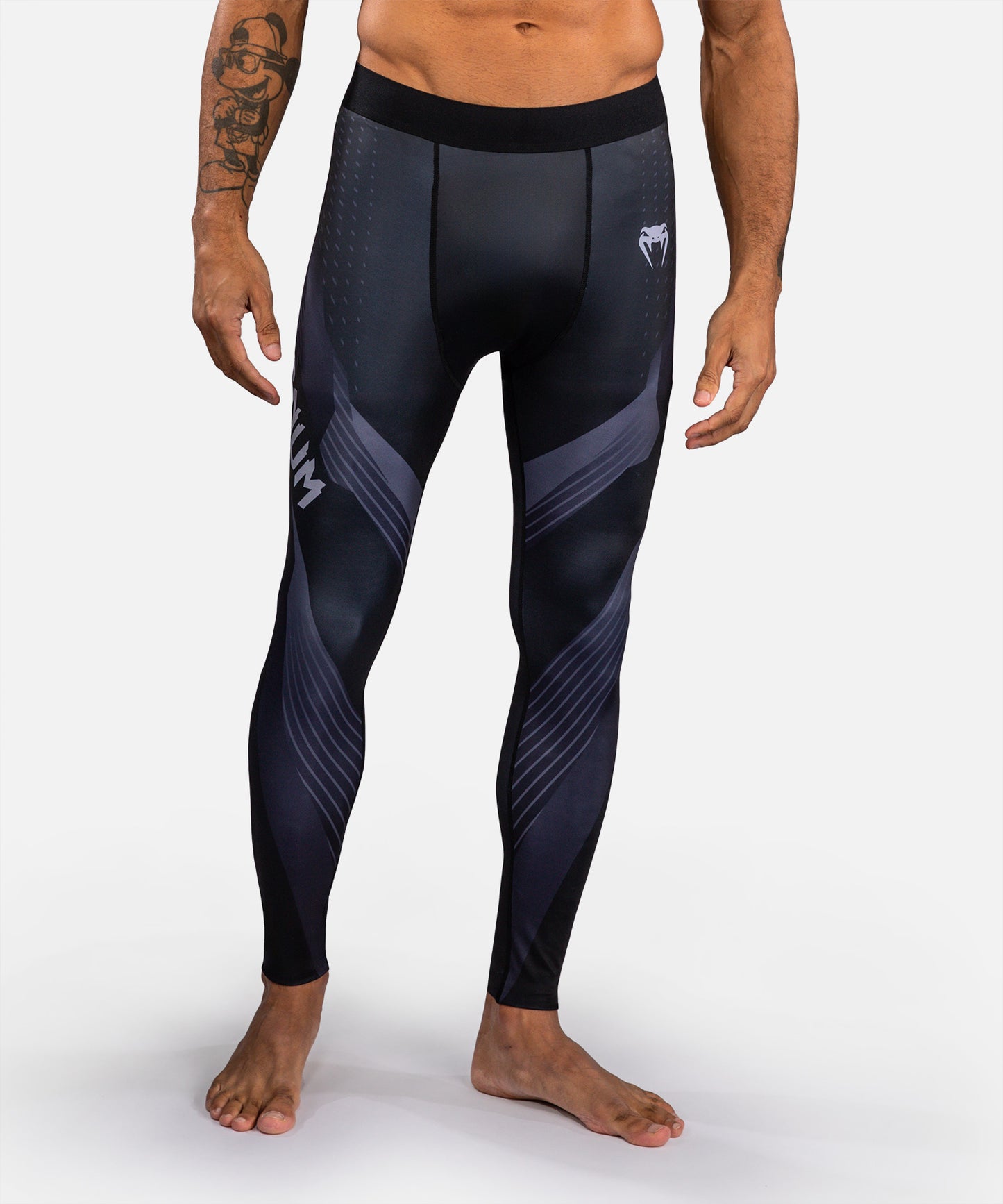 Venum No-Gi 6.0 Spats - Negro/Gris