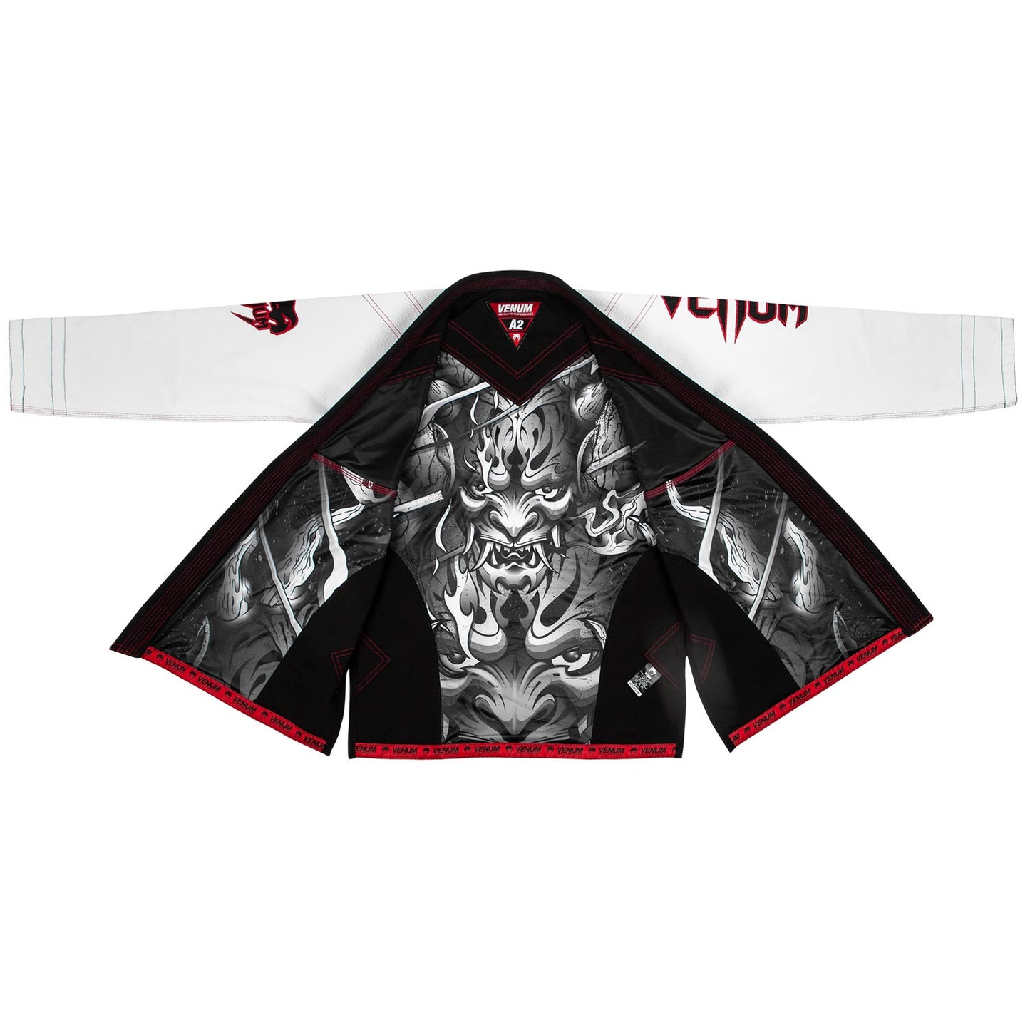 Venum Devil BJJ Gi - Weiß / Schwarz