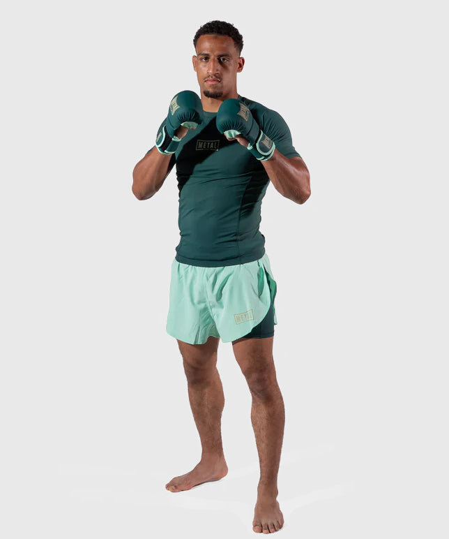 Gants de Sparring MMA Metal Boxe The Shell Deep Waters - Vert