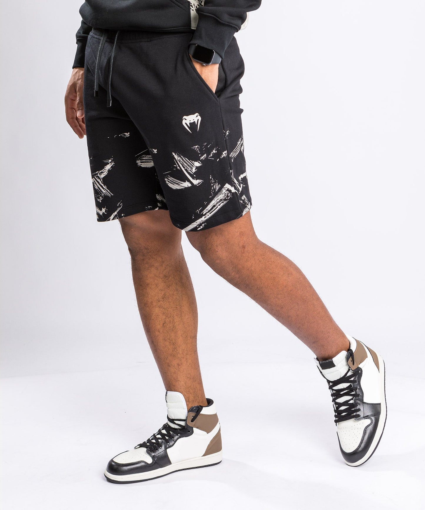 Short en Coton UFC Venum Authentic Fight Week 2.0 - Noir/Sable