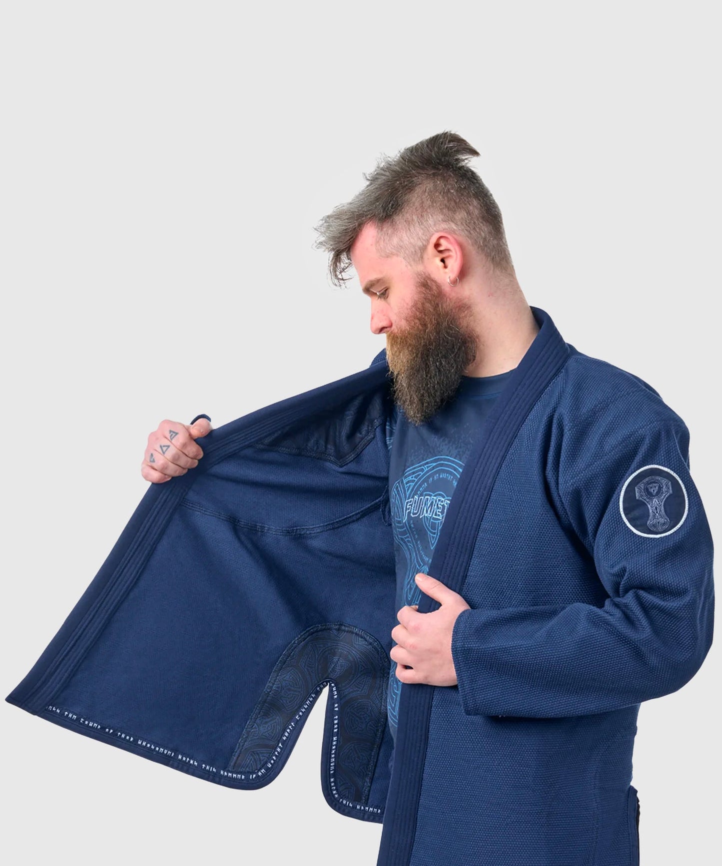 Fumetsu Mjolnir Kimono JJB - Blu