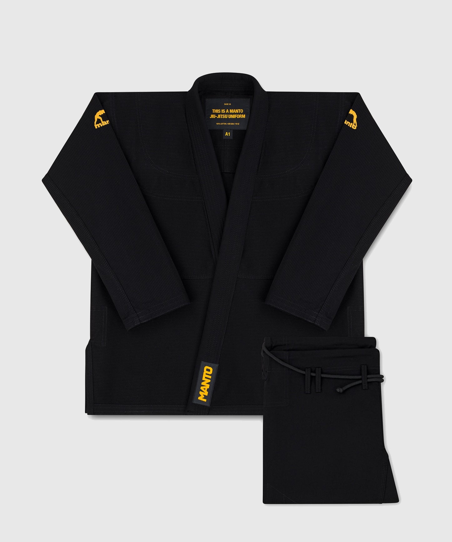 Kimono de JJB Manto Base 3.0 - Noir/Orange
