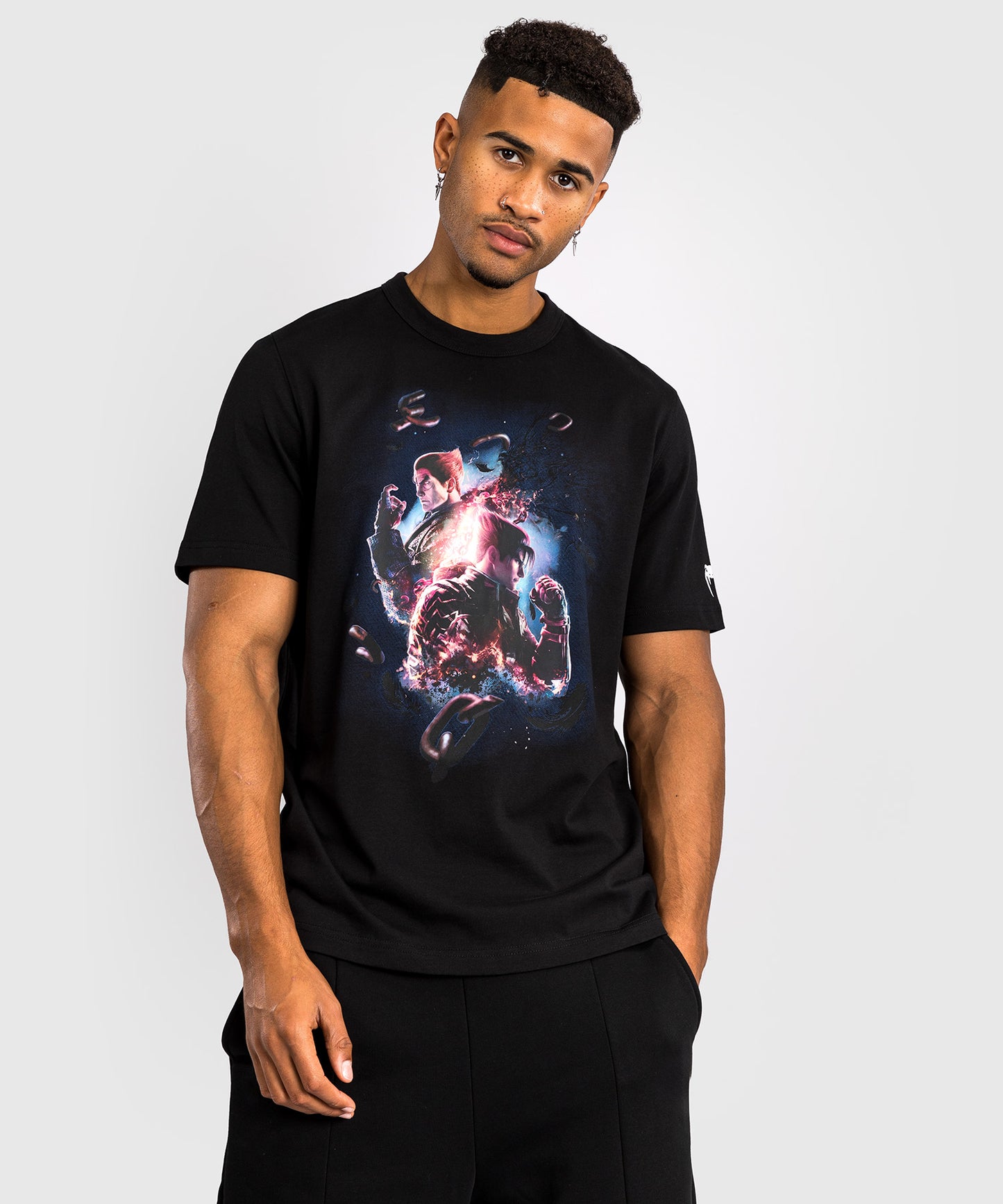 Venum x TEKKEN 8 - Camiseta Poster - Negro/Blanco