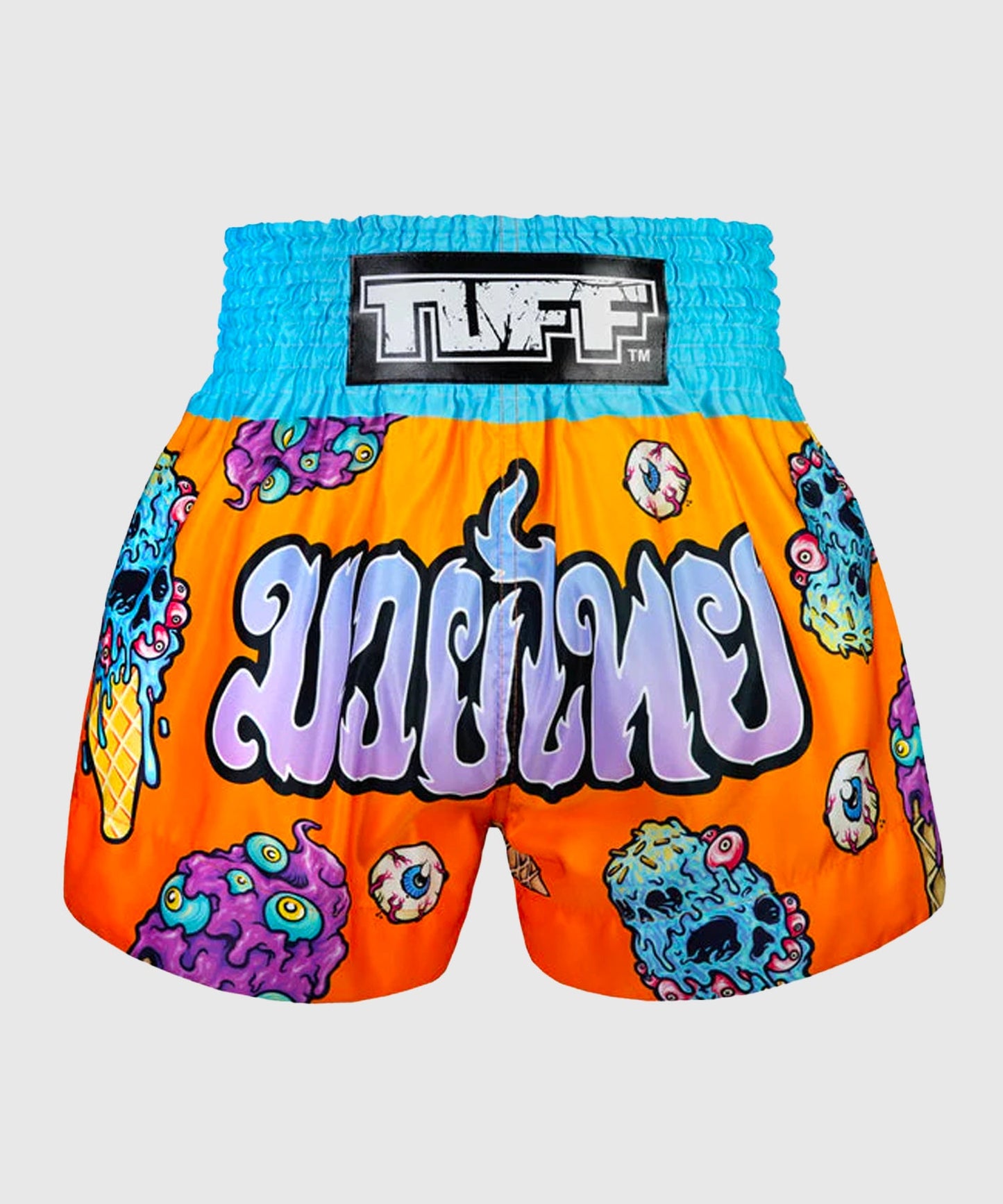 Short de Muay Thai Tuff Eye-Scream - Orange
