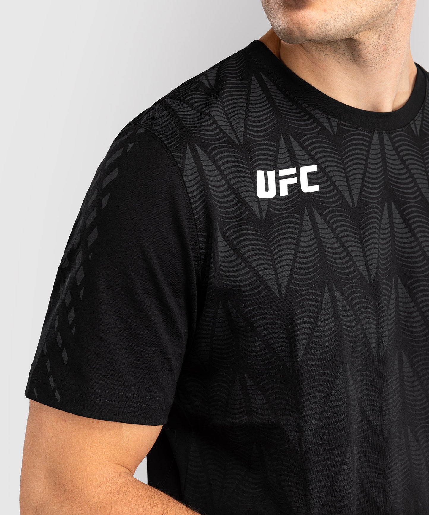 T-shirt Homme UFC Zenith by Venum Replica - Noir
