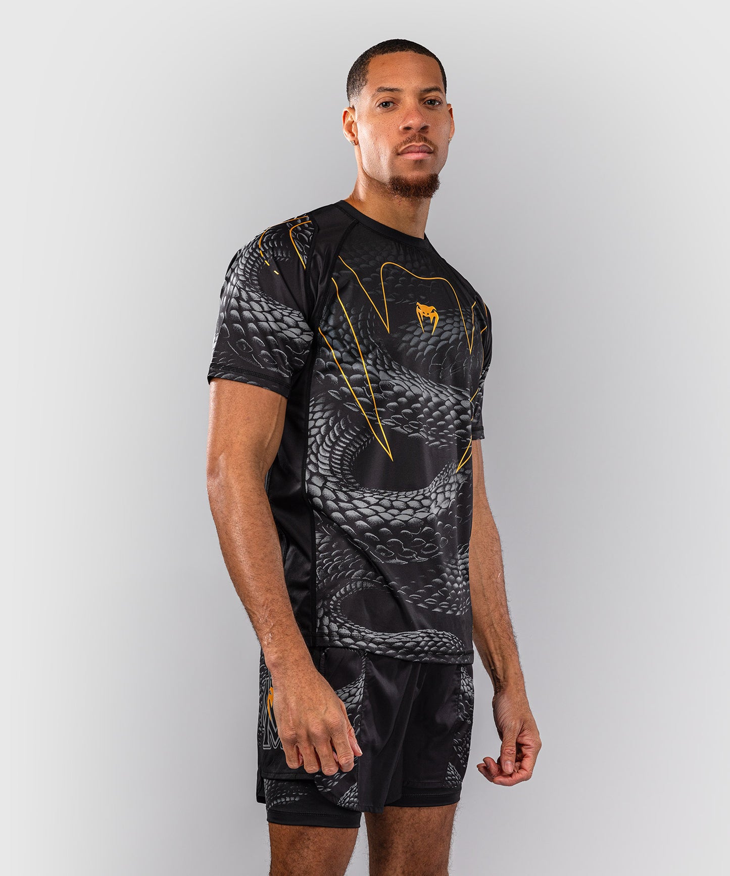 T-shirt Dry Tech Venum Matupa - Noir/Gris/Or