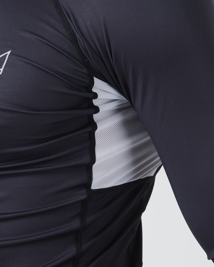 Kingz Ranked Performance V2 Rashguard a Maniche Lunghe - Nero