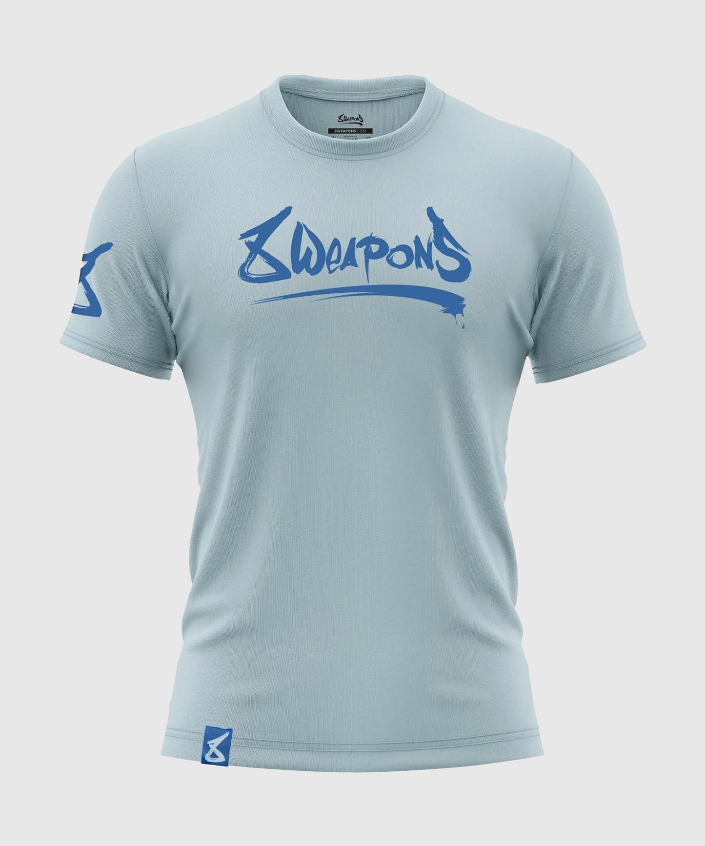 8 Weapons Unlimited T-Shirt - Hellblau