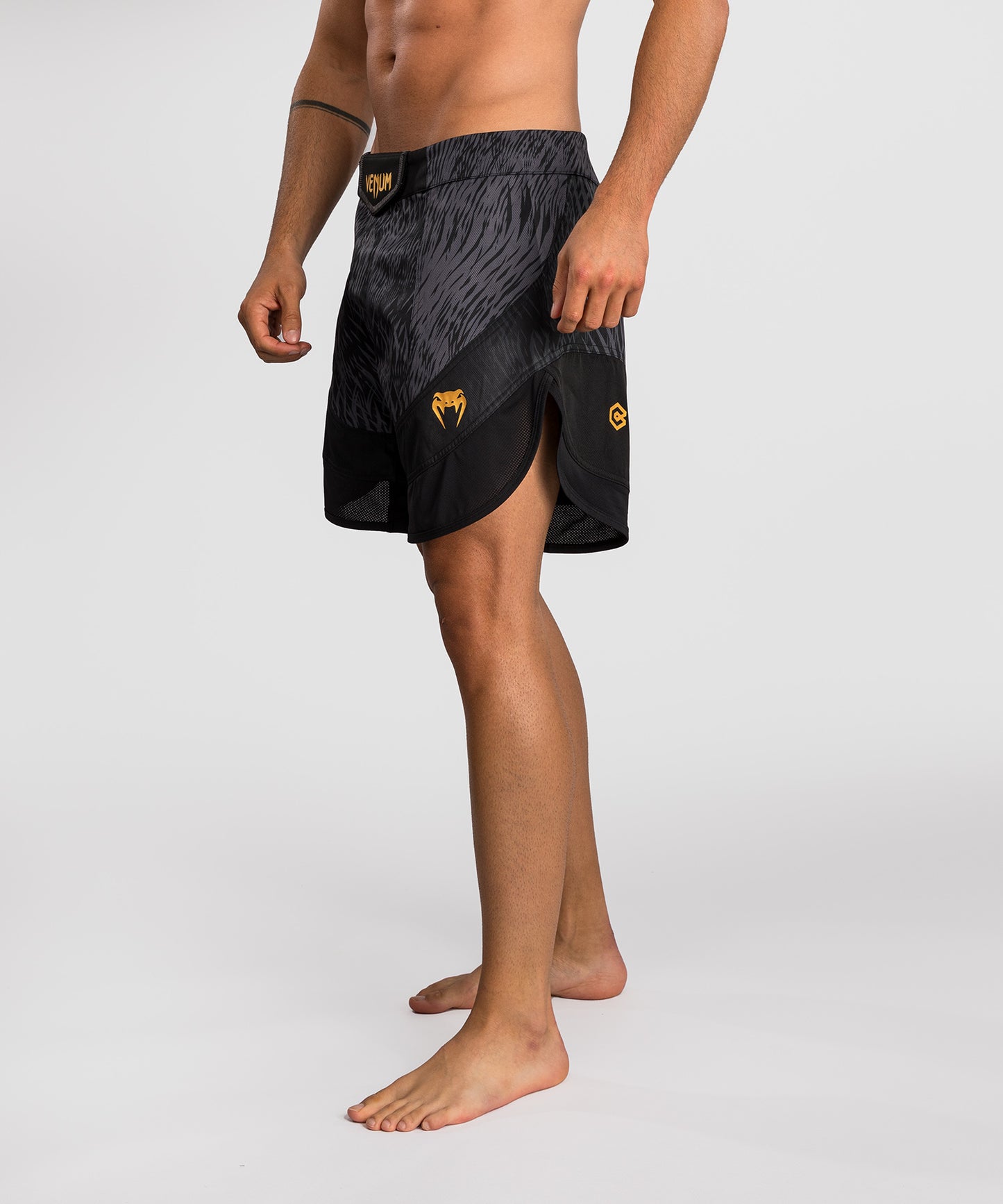 Venum x Chimaev Fightshorts - Black/Grey