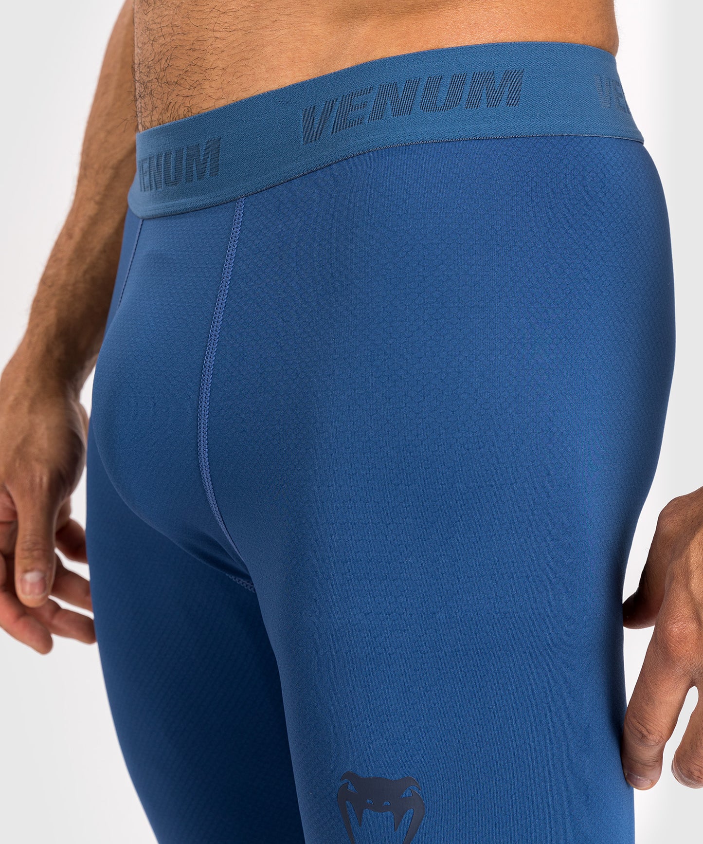 Pantalon de compression pour hommes Venum Contender - Bleu