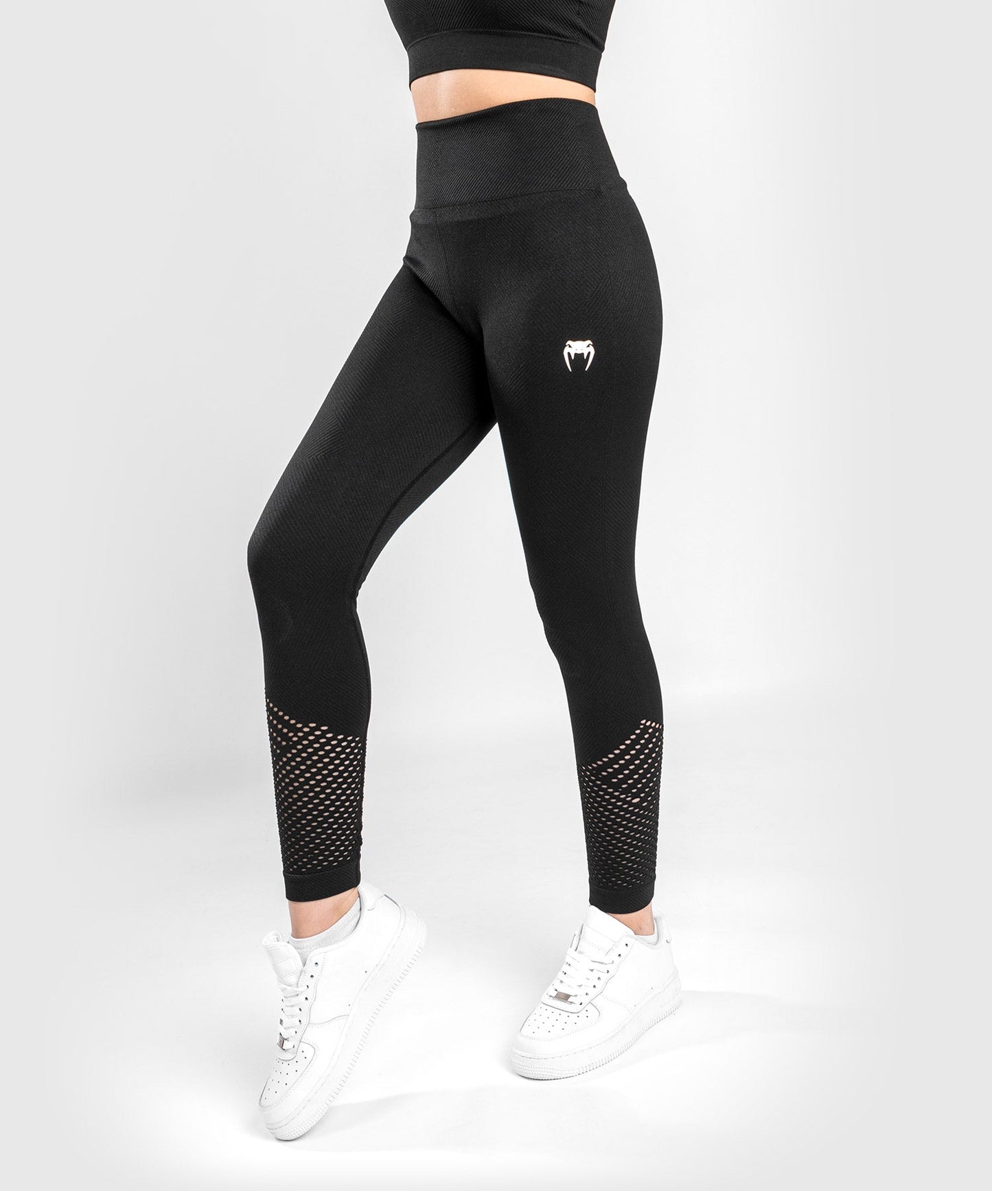 Venum Sparring Seamless Leggings ⅞ - Schwarz