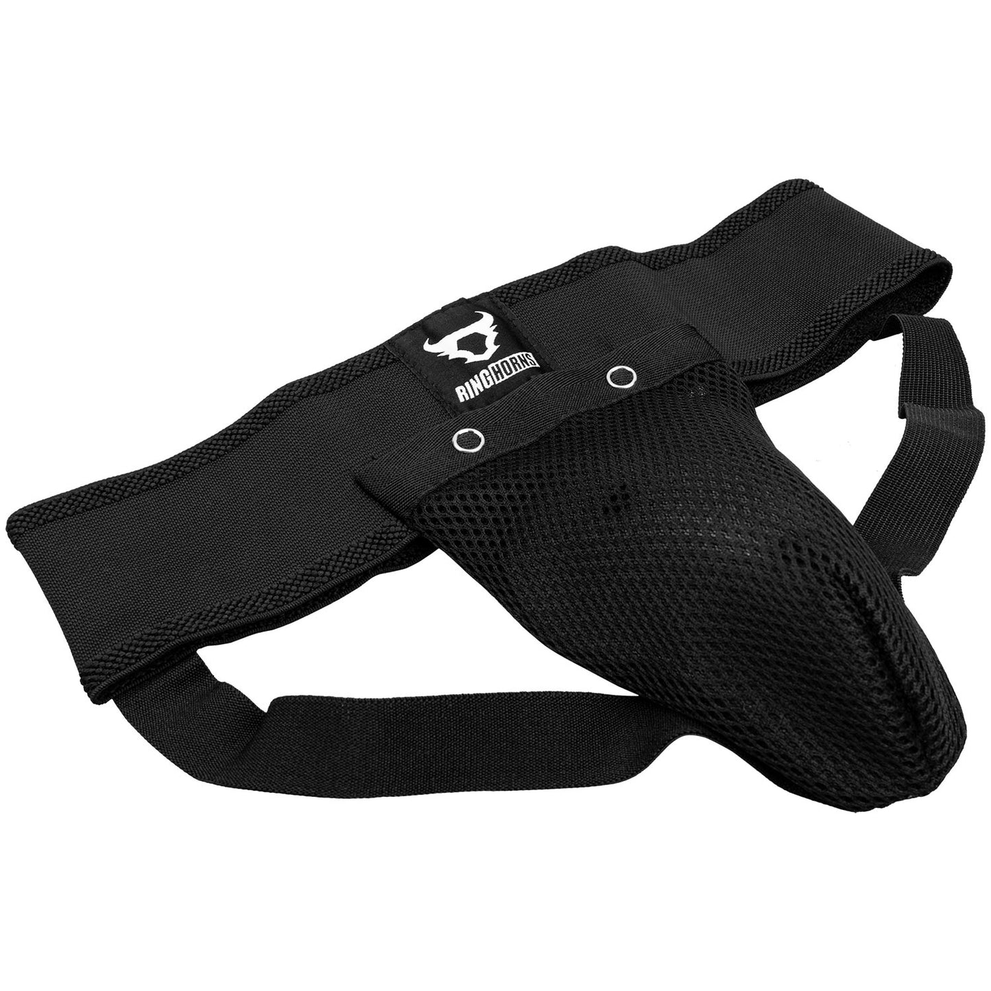 Ringhorns Charger by Venum Kids Coquilla y Porta-Coquilla – Negro