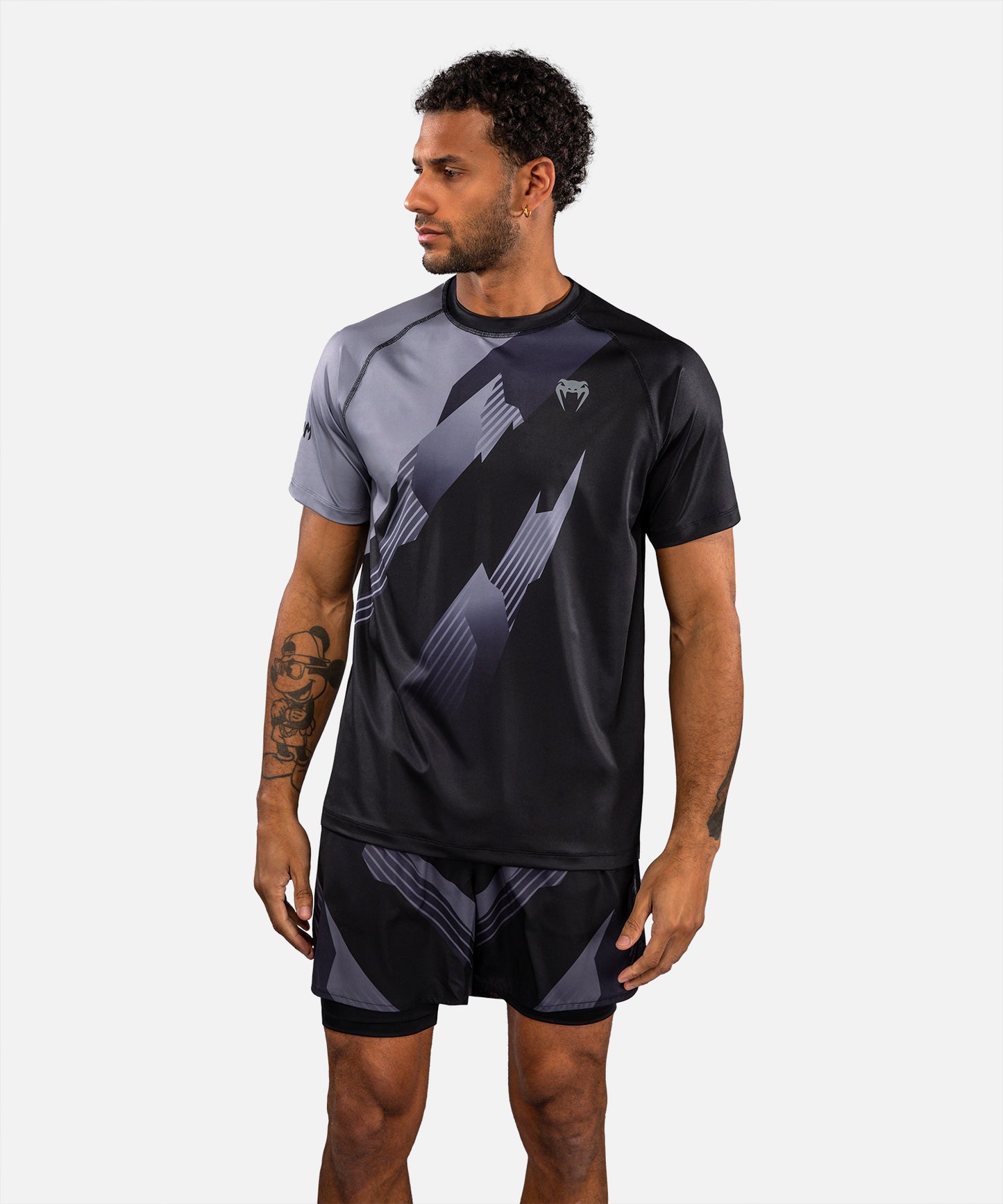 Venum No-Gi 6.0 Camiseta Dry Tech - Negro/Gris