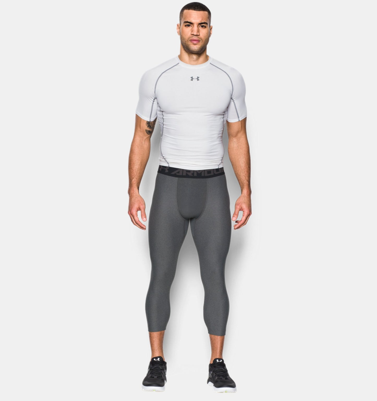Legging Under Armour HeatGear® pour homme - Gris/Noir