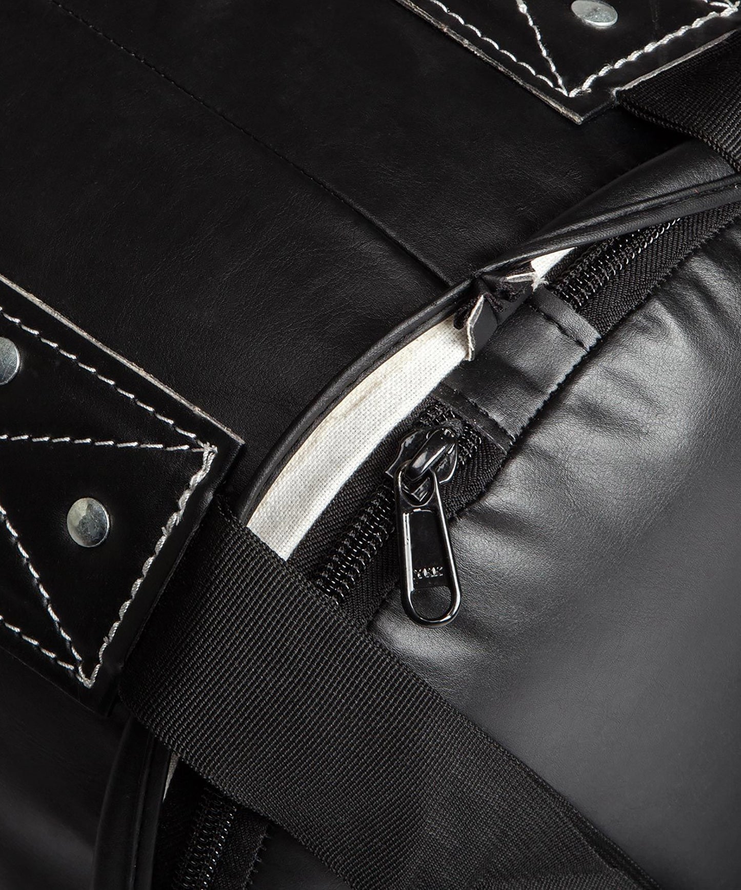 Venum Challenger Saco de boxeo pesado + Gancho de techo - Negro/Blanco - Relleno - 170cm