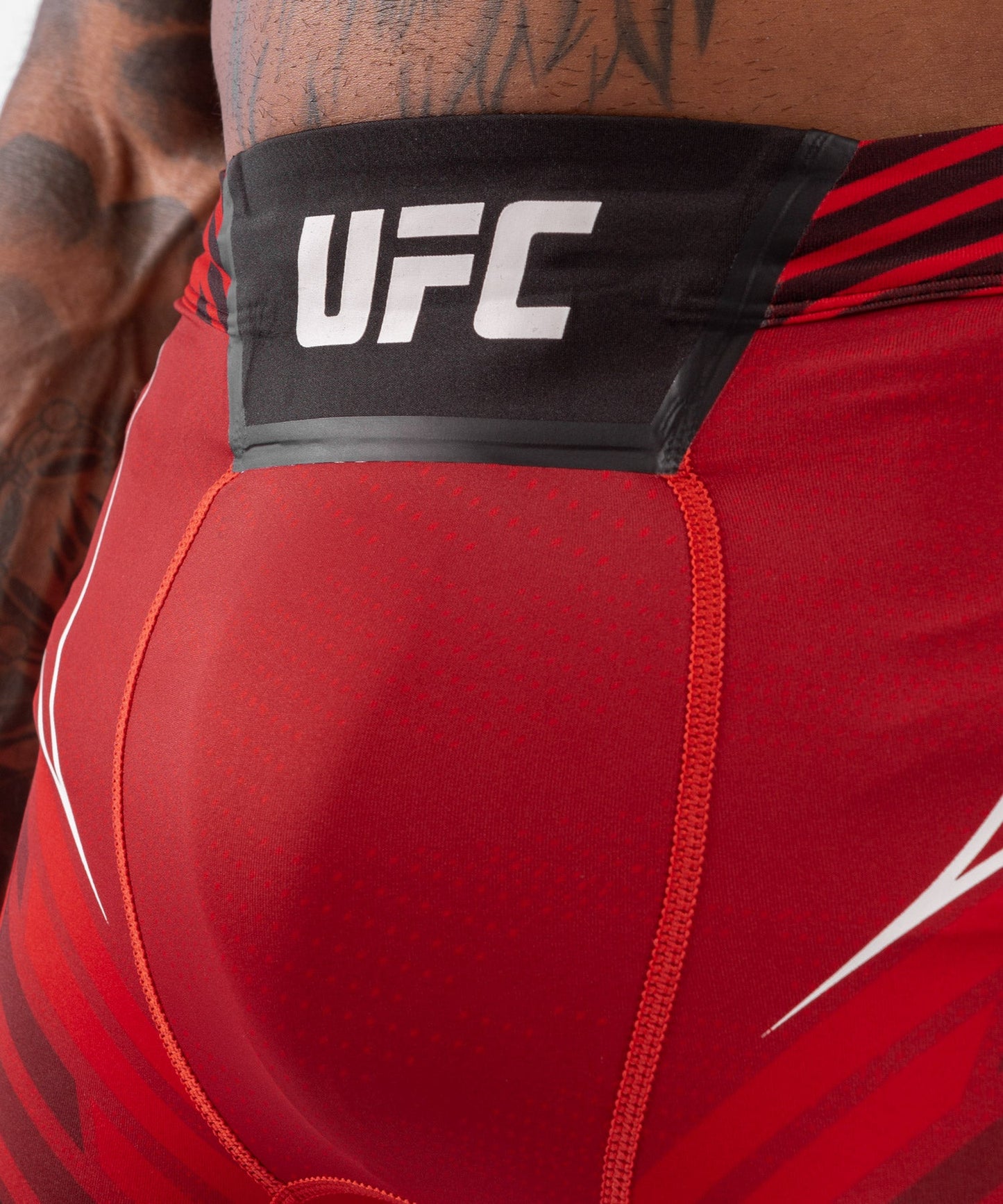 Men's UFC Compression Short Venum Authentic Fight Night - Long Cut - Red