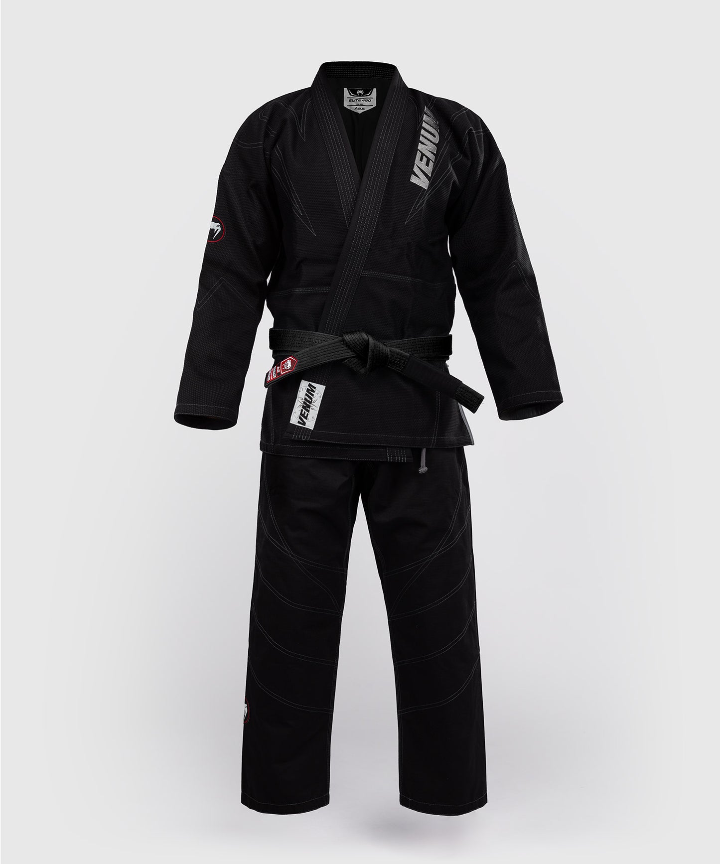 Venum Elite 5.0 Gi Brazilian Jiu Jitsu (450 gsm) - Nero