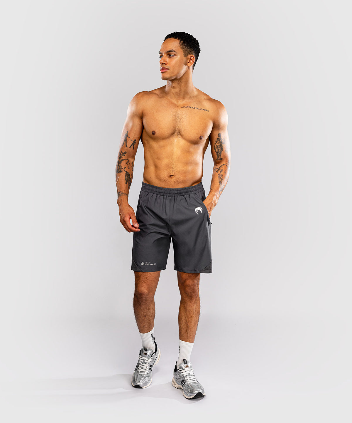 Venum G-Fit Scale Trainingsshorts - Grau
