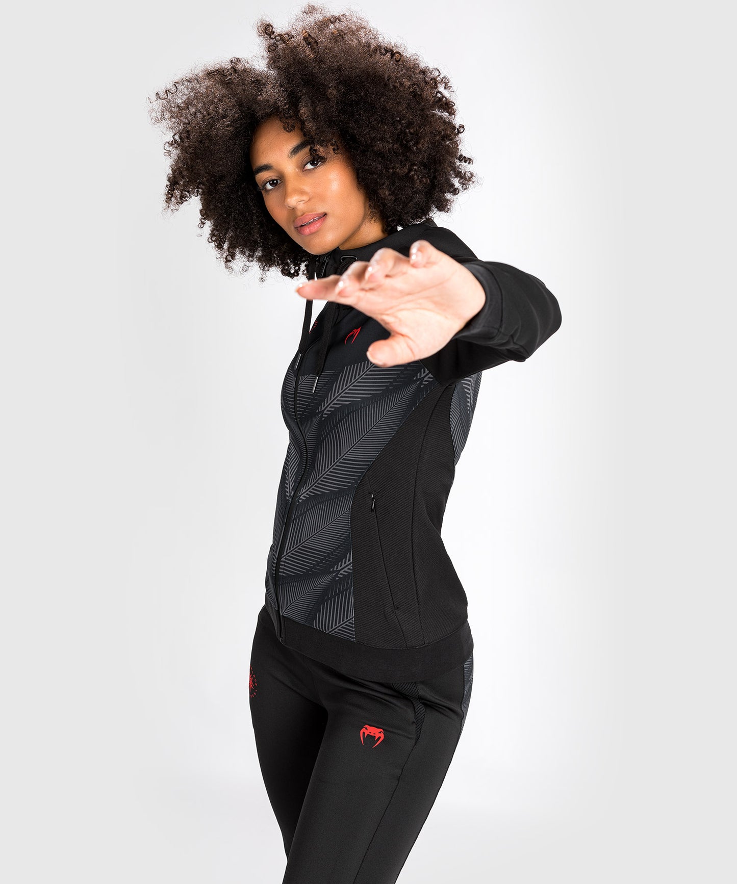 Venum Phantom Hoody - For Women - Black/Red