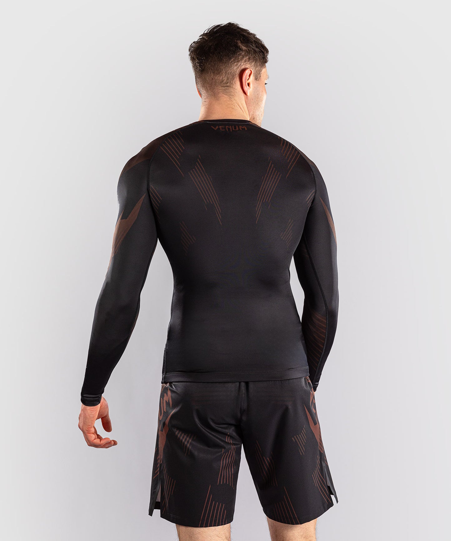 Venum No-Gi 6.0 Langarm Rashguard - Schwarz/Braun