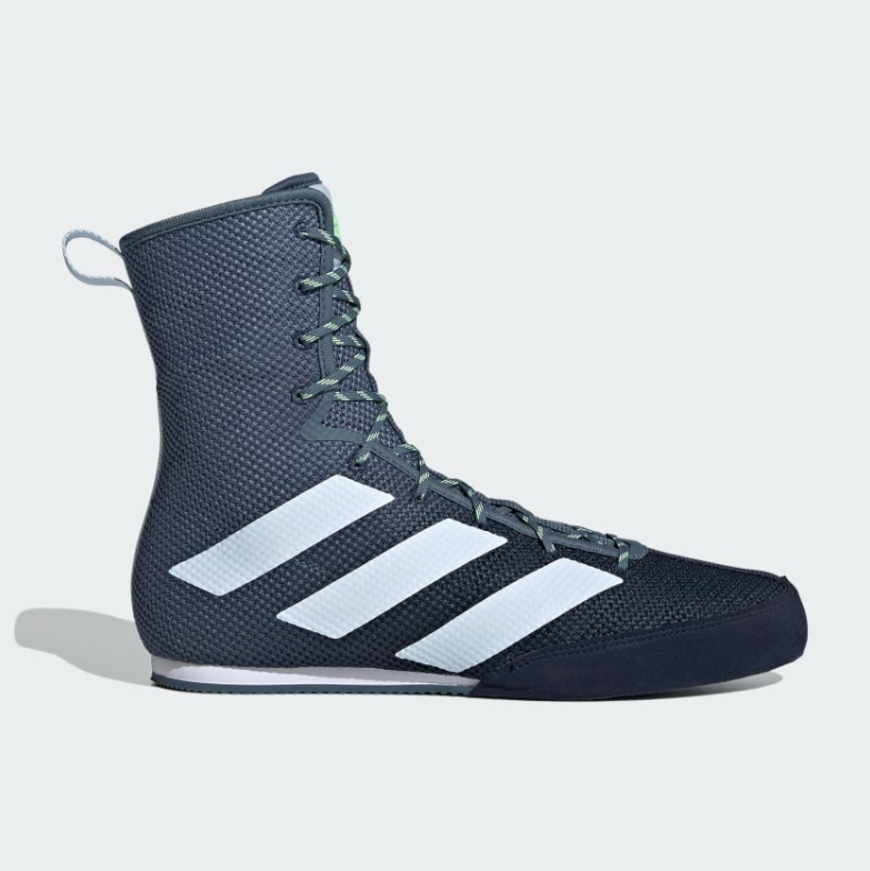 Adidas Box Hog 3 Boxschuhe - Blau/Grau/Blanc